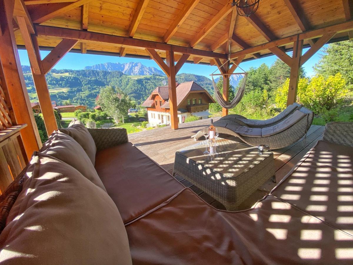 Ferienhaus Schaller Am Galsterberg Pruggern Exterior foto